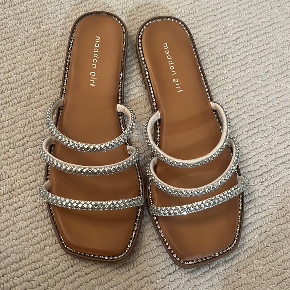 Madden girl sparkly sandals